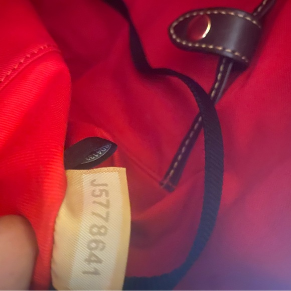 Dooney & Bourke Ostrich Bristol Florentine Leather  with Dooney Charms - Picture 3 of 16